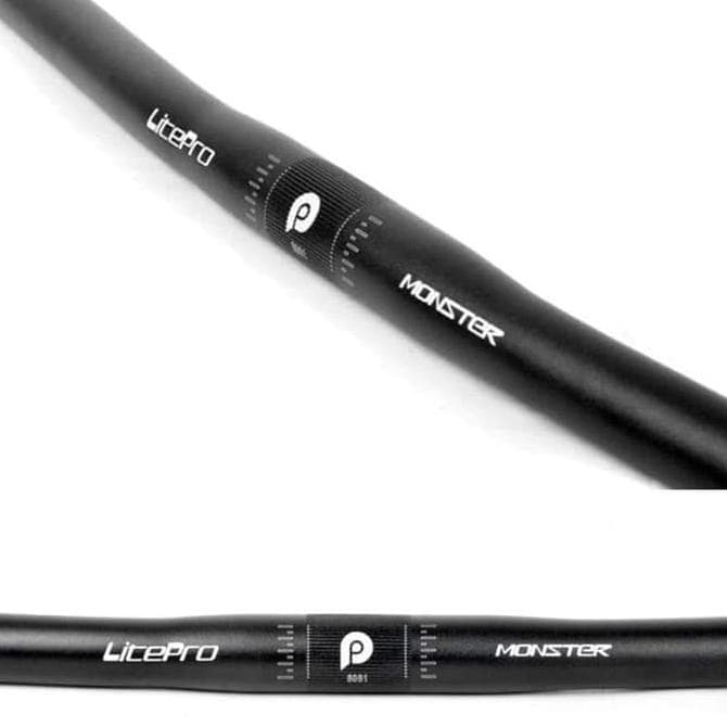 [TERMURAH] Stang Litepro lipat bahan aluminium alloy Handle Bar Litepro Monster Ultra Ringan