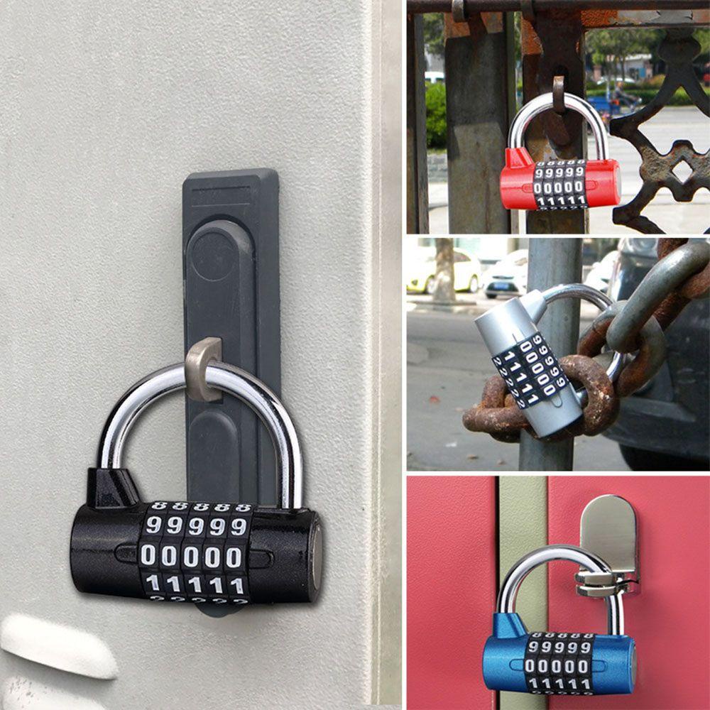 Preva Password Padlock High Security Gembok Kode Zinc Alloy Kunci Gembok Kunci Kombinasi Safe Box