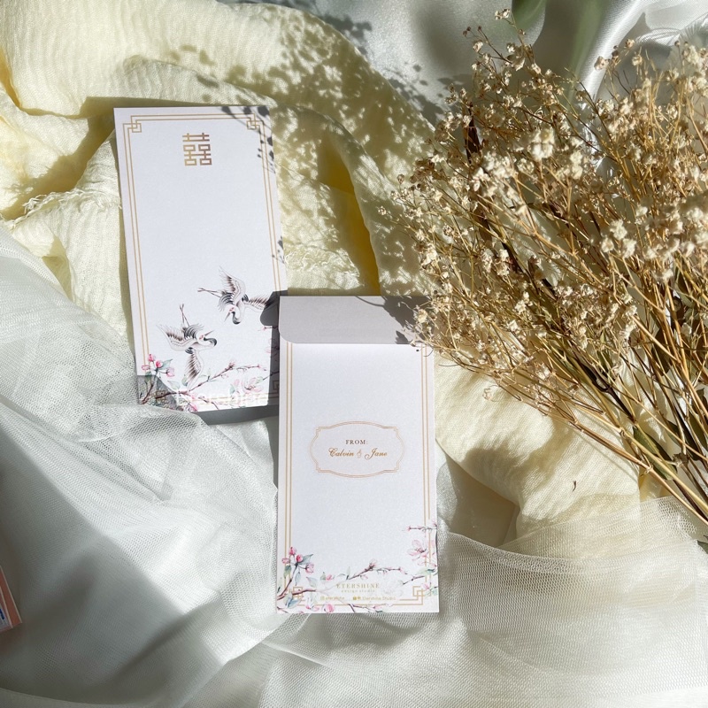 

Custom Angpao Etershine Kondangan Wedding Sangjit Chinoiserie Burung Peacock Pink