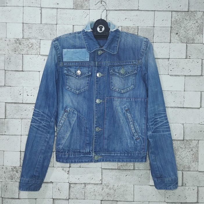 Jaket jeans (Trucker Jeans) Ripped Dsquared2 Size M