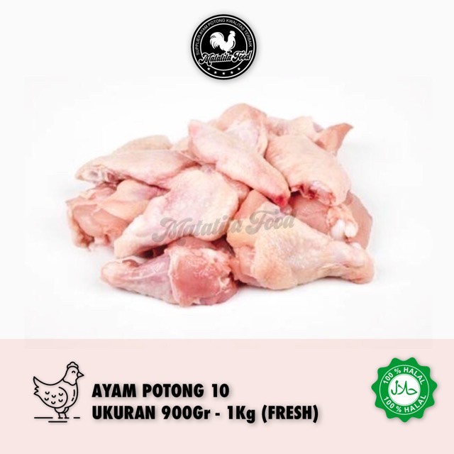 

AYAM POTONG 10 UK 900GRAM - 1000 GRAM (FRESH)