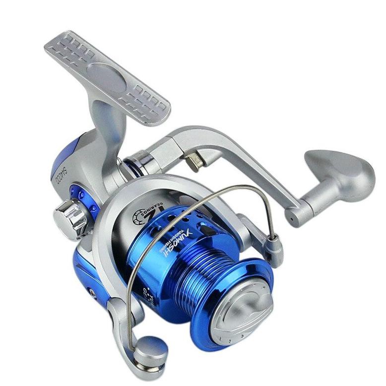 GS8 SA2000 Series Reel Pancing Fishing Reel 5.5:1 Gear Ratio YUMOSHI Silver Blue