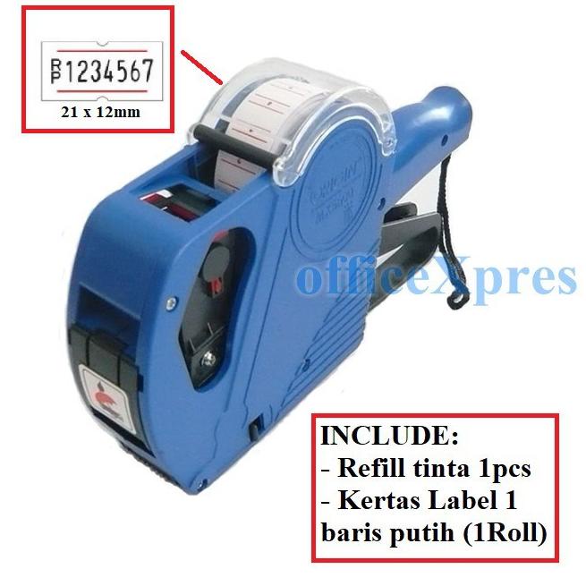 

Super Promo YHGK9 Mesin Alat Label Harga / Price label 8 digit /Cover plastik / Label Harga OPL Labe