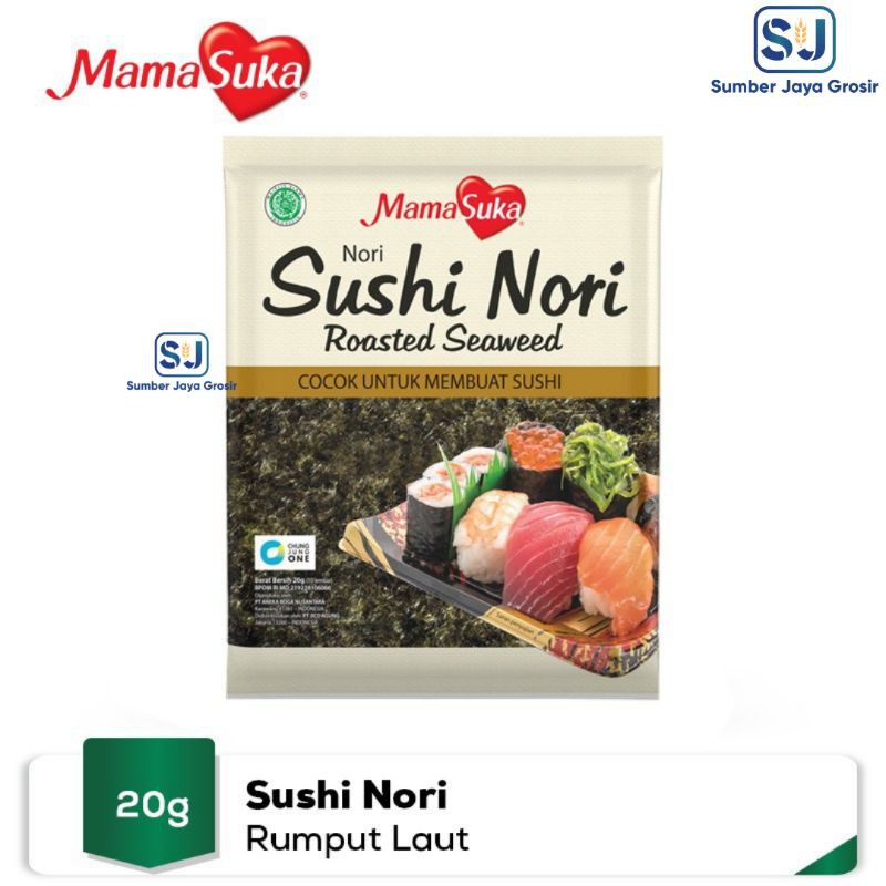 

MAMASUKA SUSHI NORI (ISI 10 LEMBAR)