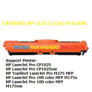 TERMURAH Toner Cartridge Compatible CE310 CE311A CE312A CE313A CP1025  CM175nw