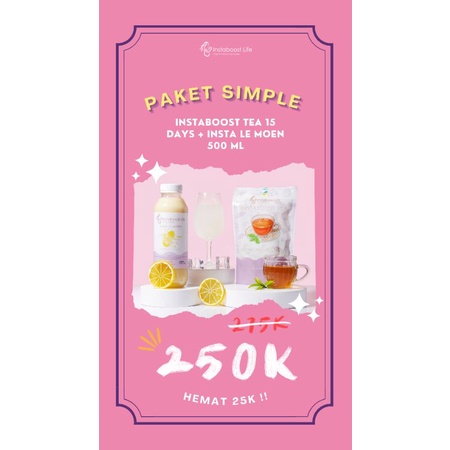 

DISTRIBUTOR RESMI ACEH INSTABOOSTLIFE PAKET SIMPEL