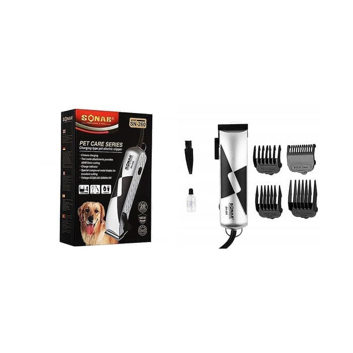 Alat Cukur Bulu Hewan Sonar SN-260 Cukuran Hewan Cukur Rambut Hewan Pet Clipper Sonar Original