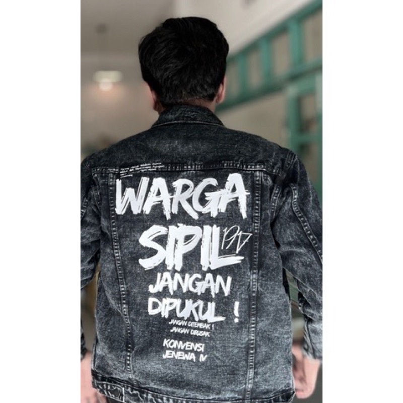 Jacket Warga Sipil Ferry Irwandi [Original 100%]