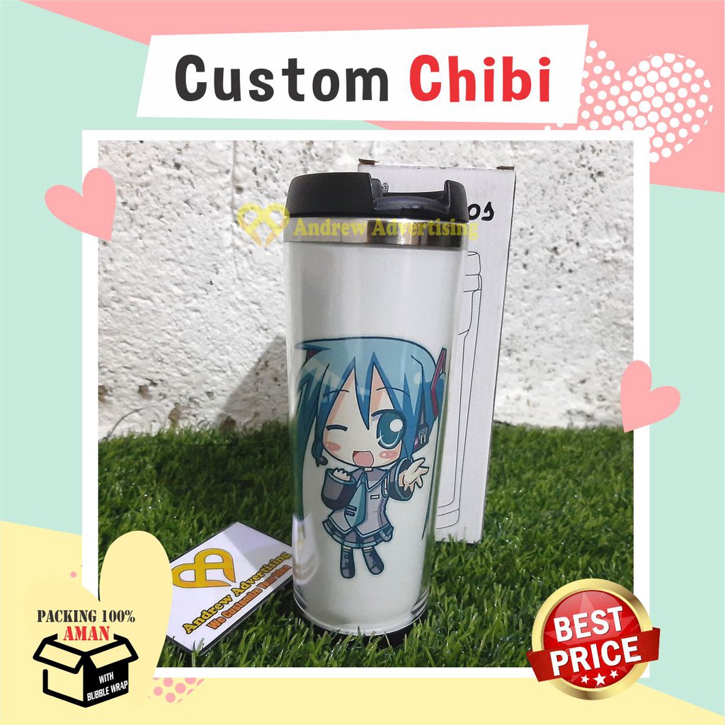 Stainless Tumbler Botol Starbuck Custom Gambar