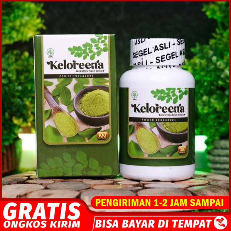 

Koloreena Ekstrak Daun Kelor Asli, Herbal Ekstrak Daun Kelor