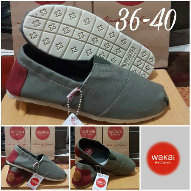 Wakai slip on grade original