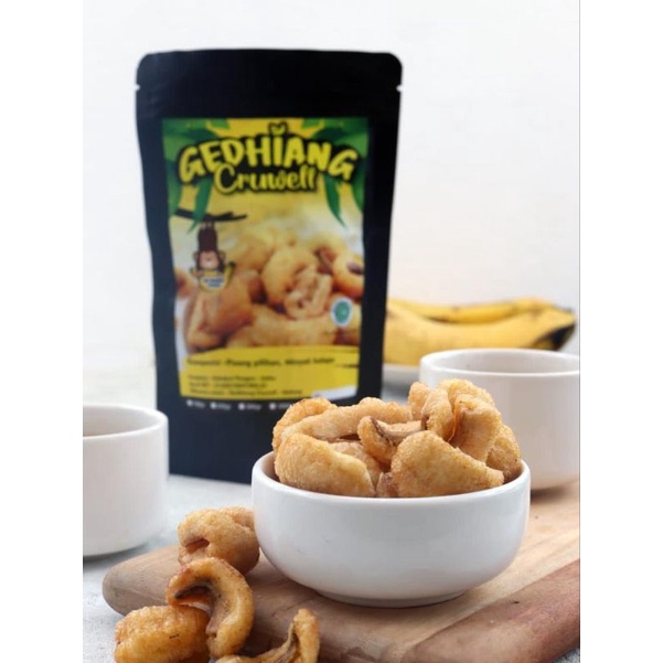 

Gedhiang Cruwell rambak pisang cemilan gurih renyah 100gr 250 gr 500 gr 1KG