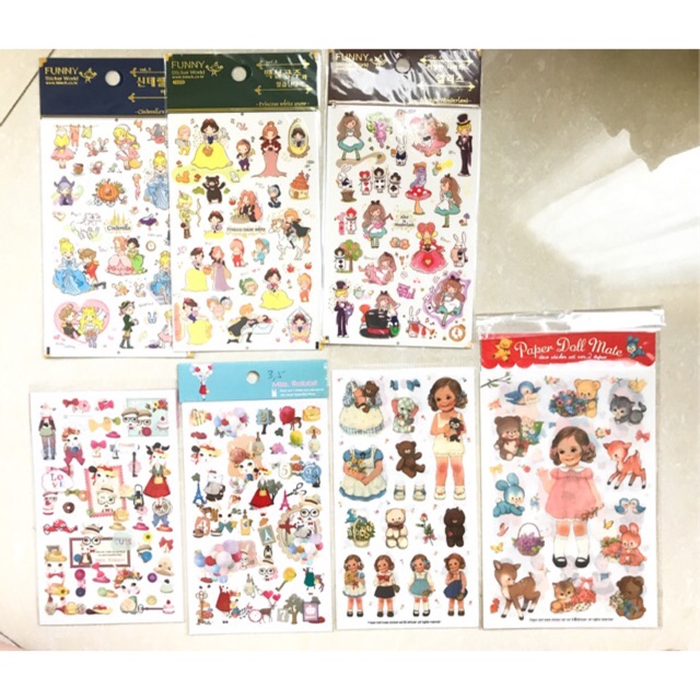 

stiker korea rugots stiker kuku stiker kertas stiker set stiker anak