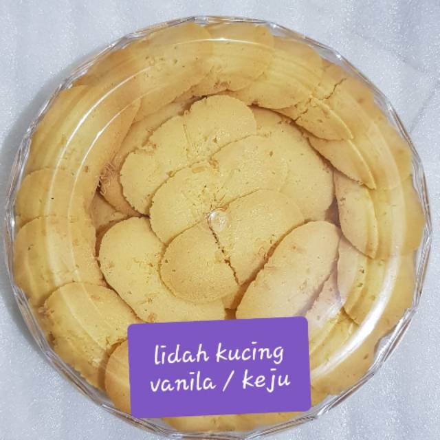 

Kue kering lidah kucing keju / vanila 500gr