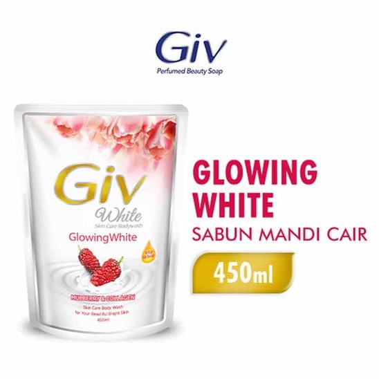 GIV BODY WASH   400ml  REFILL  SABUN MANDI CAIR