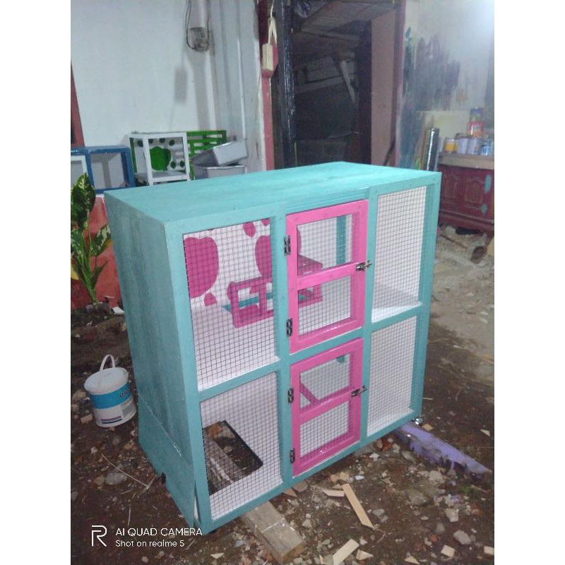 Kandang kucing tingkat 2  Type A