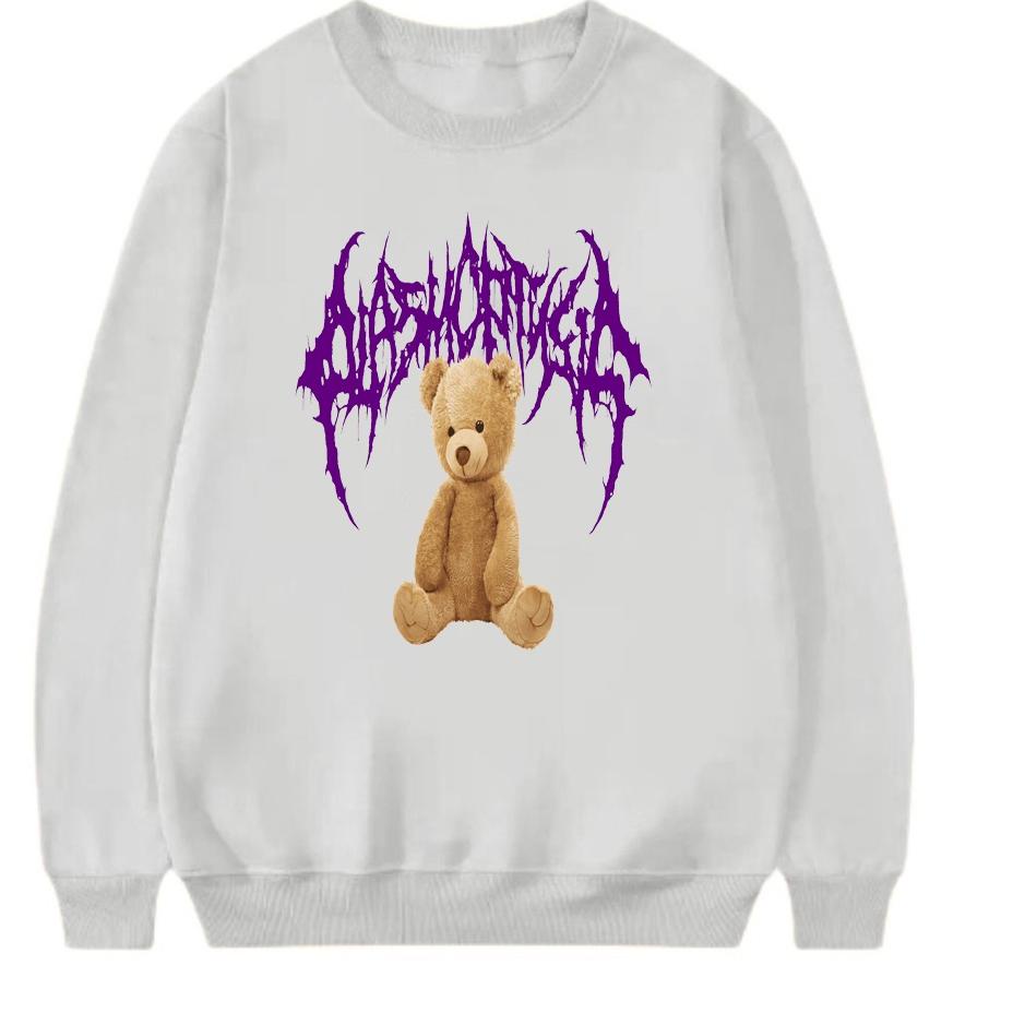 RECOMENDED Sweater Sweter Crewneck Cwerneck Crewnek Distro Bear Pria Wanita Cewek Cowok Kekinian Swe
