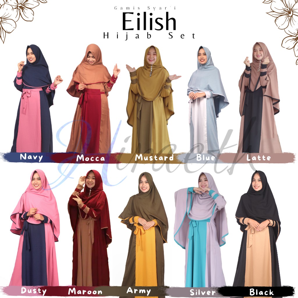 Gamis Eilish ItyCrepe Premium