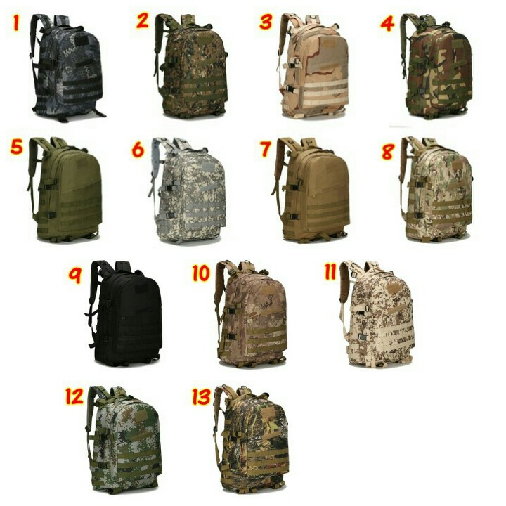 tas ransel army - tas ransel import 3d - tas 3d