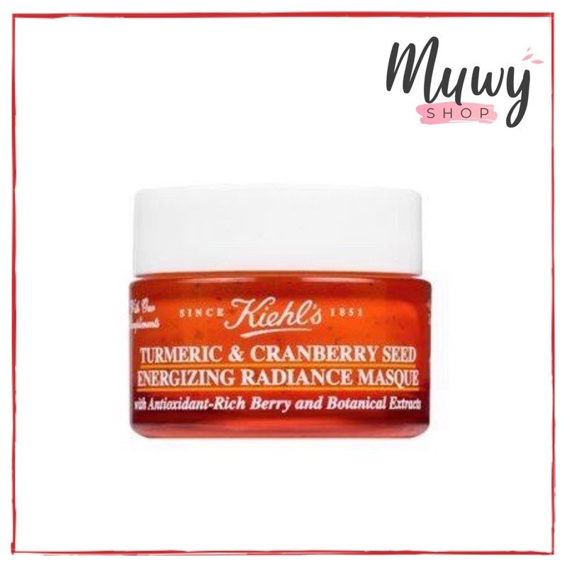 Kiehls Kiehl’s Turmeric &amp; Cranberry Seed Energizing Radiance Mask Masque 14ml 10ml