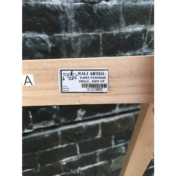 

Easel Kayu Standard Lukis Easle Lukis Bali Artist