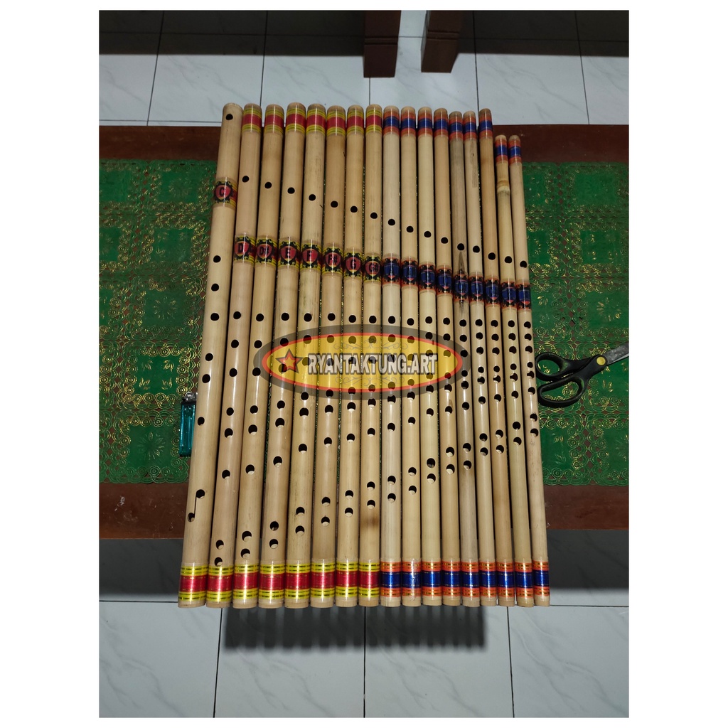 Suling Dangdut 1 set isi 17 nada siap pentas (BISA COD)
