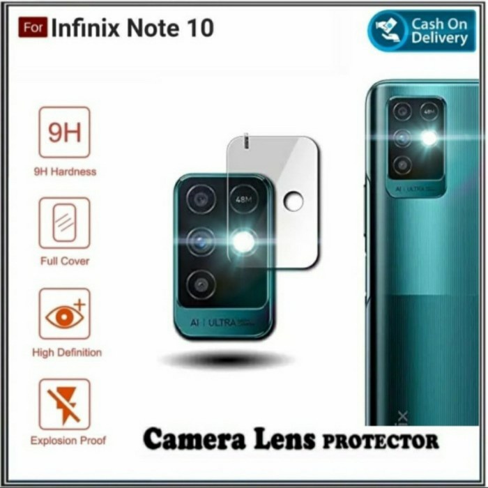 Tempered Glass Camera Infinix Note 10 Anti Gores Kamera