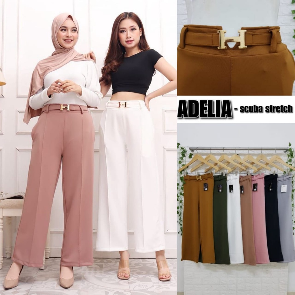 kulot scuba belt H/kulot cubit scuba/kulot highwaist/kulot belt scuba