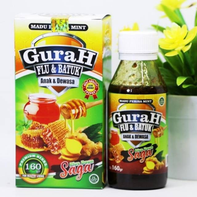 Madu Gurah Saga Flu dan Batuk Darusyifa 160 gram