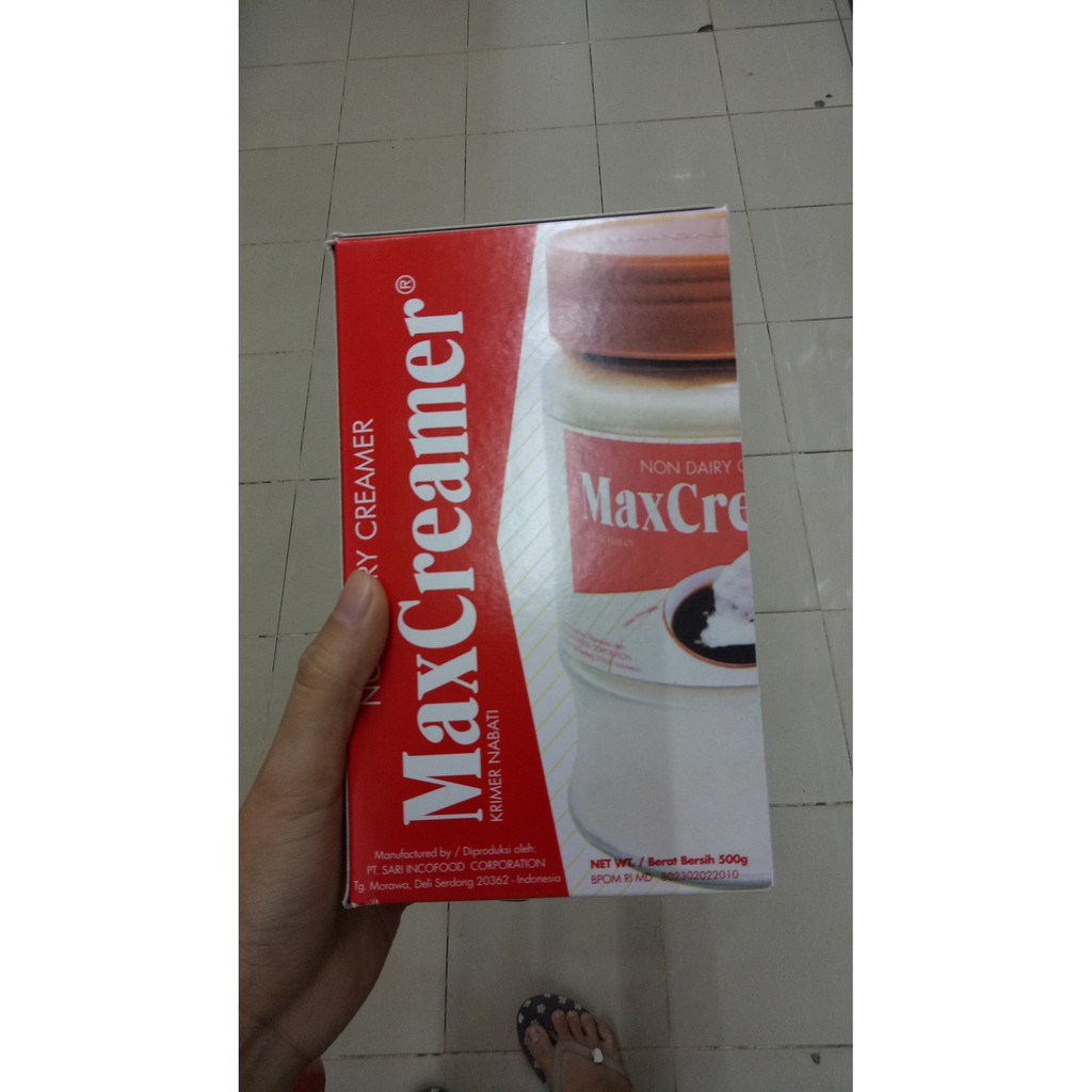 

MAX CREAMER REFILL 500g Non Dairy Krim Krimer MaxCreamer Nabati 500 g