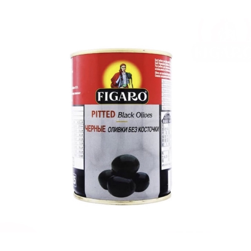

Buah Zaitun Figaro / Figaro Black Pitted Olive 425gr/Pickles/Figaro Pitted Black Olives/kaleng/Figaro Black Olives