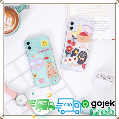 Beary Soft Case Shockproof [1] FOR REALME VIVO IPHONE 11 6 7 8 X XS XR PRO MAX