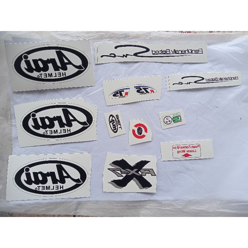 Water decal arai set