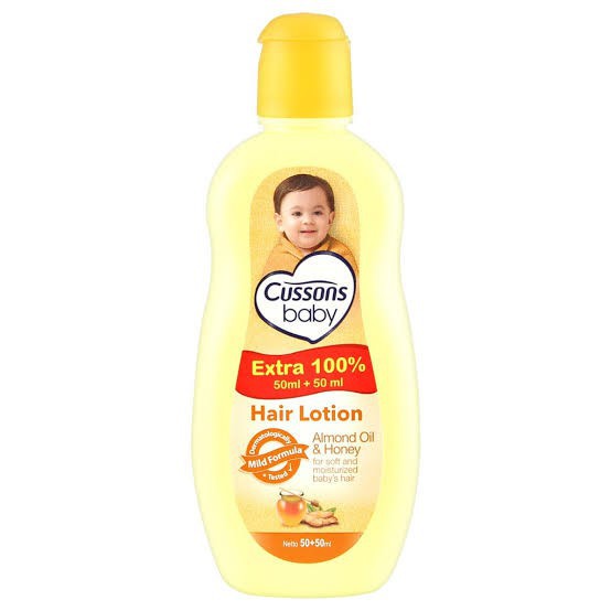 CUSSONS BABY HAIR LOTION 50ml+50ml /Minyak Rambut/Perawatan Bayi/Perlengkapan Baby