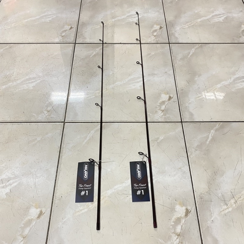 Ujung Joran Milano Scorpion 165 & 180 Top Rod Milano Scorpion 168 & 180