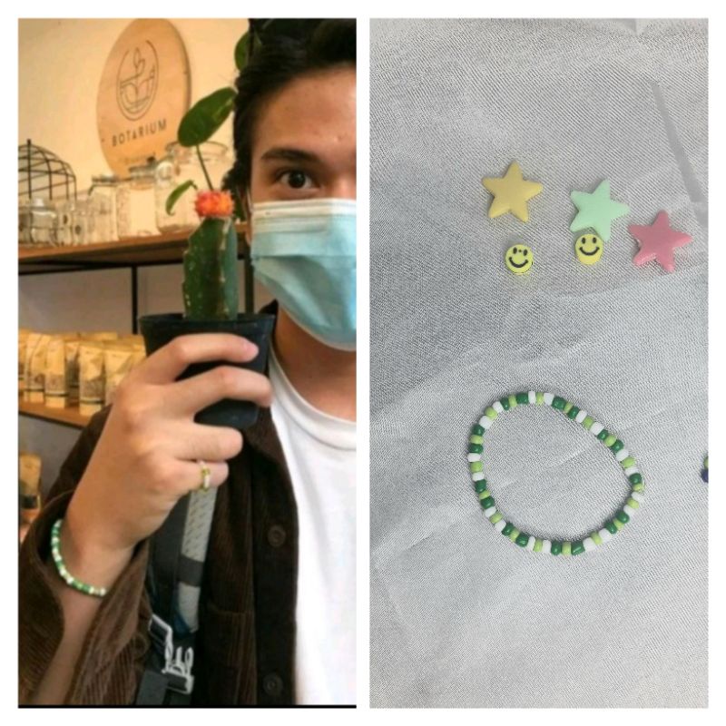 Gelang manik/Bracelet/Gelangkpop/gelangDaisy/gelang smile/gelang iqbal ramadhan