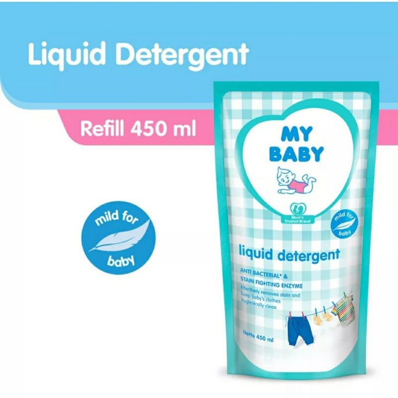 My Baby Liquid Detergen Deterjen Baju Bayi 450 ml