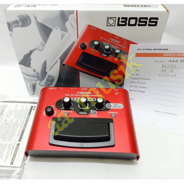 EFFECT GITAR BOSS VE-2 PROTABLE EFFECT ORIGINAL VE2