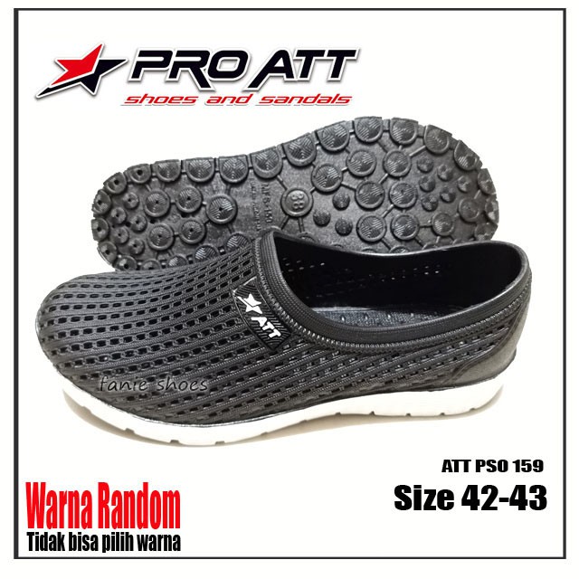 Pro ATT PSO 159 39-43 JUMBO Sepatu Pria Karet / Sepatu Tahan Air / Sepatu Slip On Laki