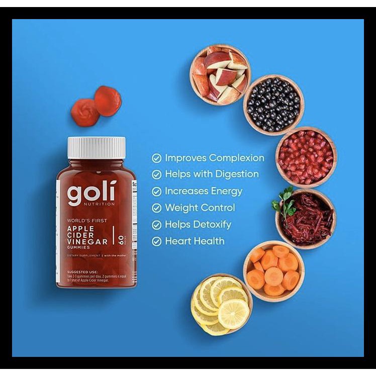 

Hot Sale Goli Apple Cider Vinegar Gummies