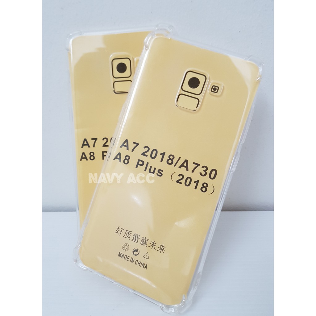 Anticrack Samsung A8 Plus - Anti Crack Softcase A8 Plus