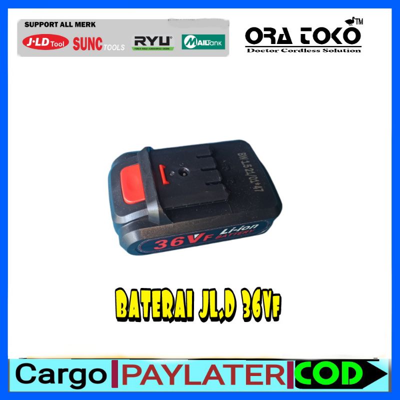 BATERAI 36V MESIN BOR TEMBOK CORDLESS DRILL JLD Untuk NAGAWA NRT PRO NANWEI