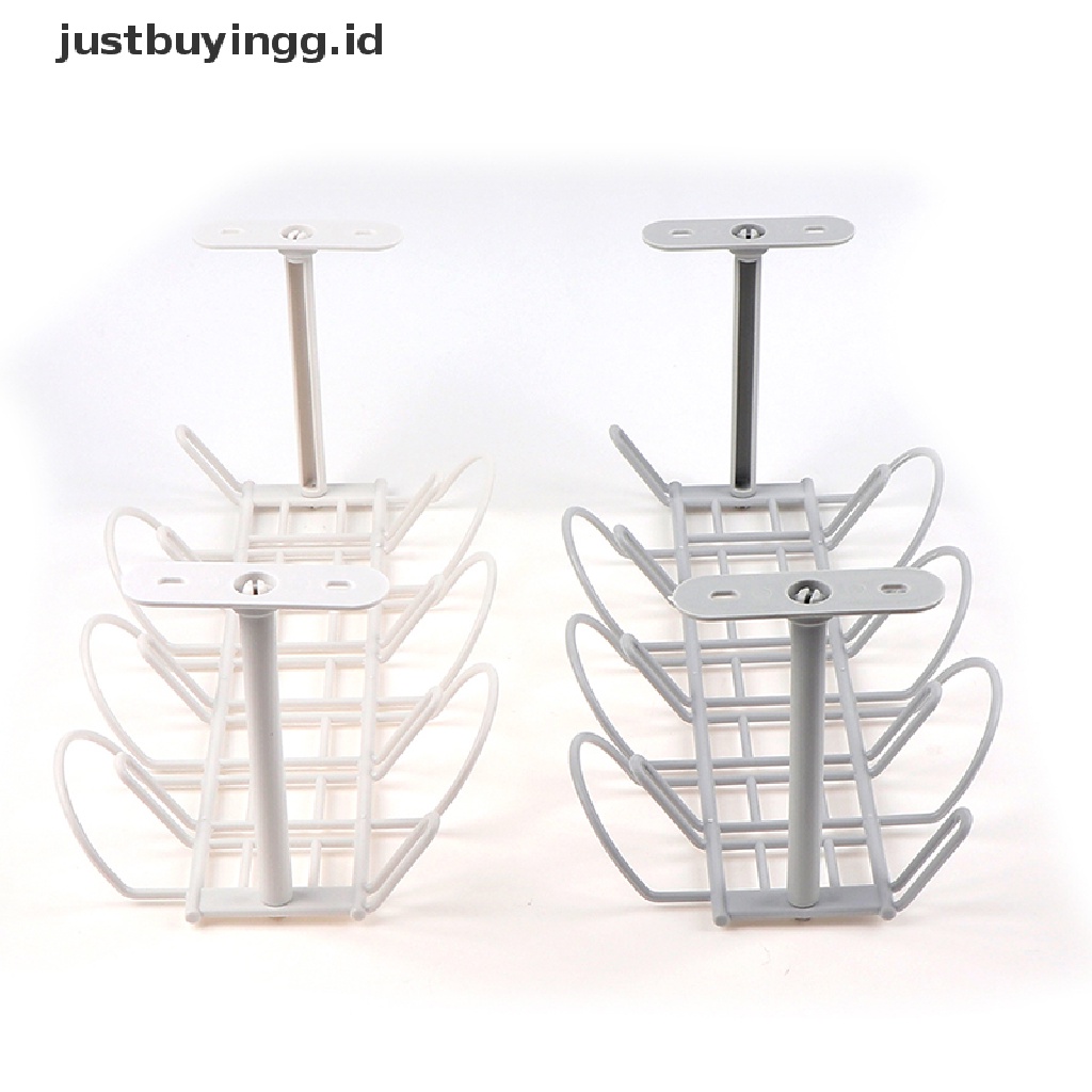 (Justbuyingg.Id) Rak Holder / Organizer Kabel Power Untuk Bawah Meja