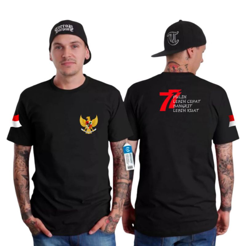 KAOS KEMERDEKAAN RI GAMBAR DTF SUPER BAGUS BEST SELLER GERCEP ORDER