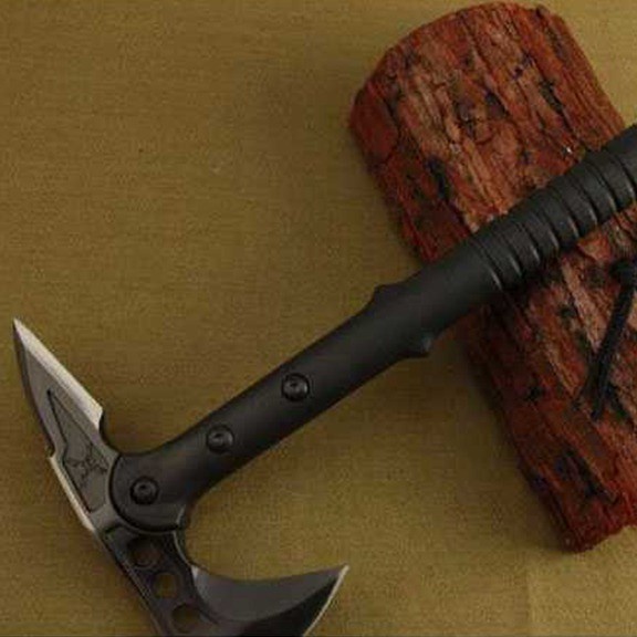 Kapak Kampak Dual Blade Tomahawk Koleksi Survival Outdoor Pemotong Kayu