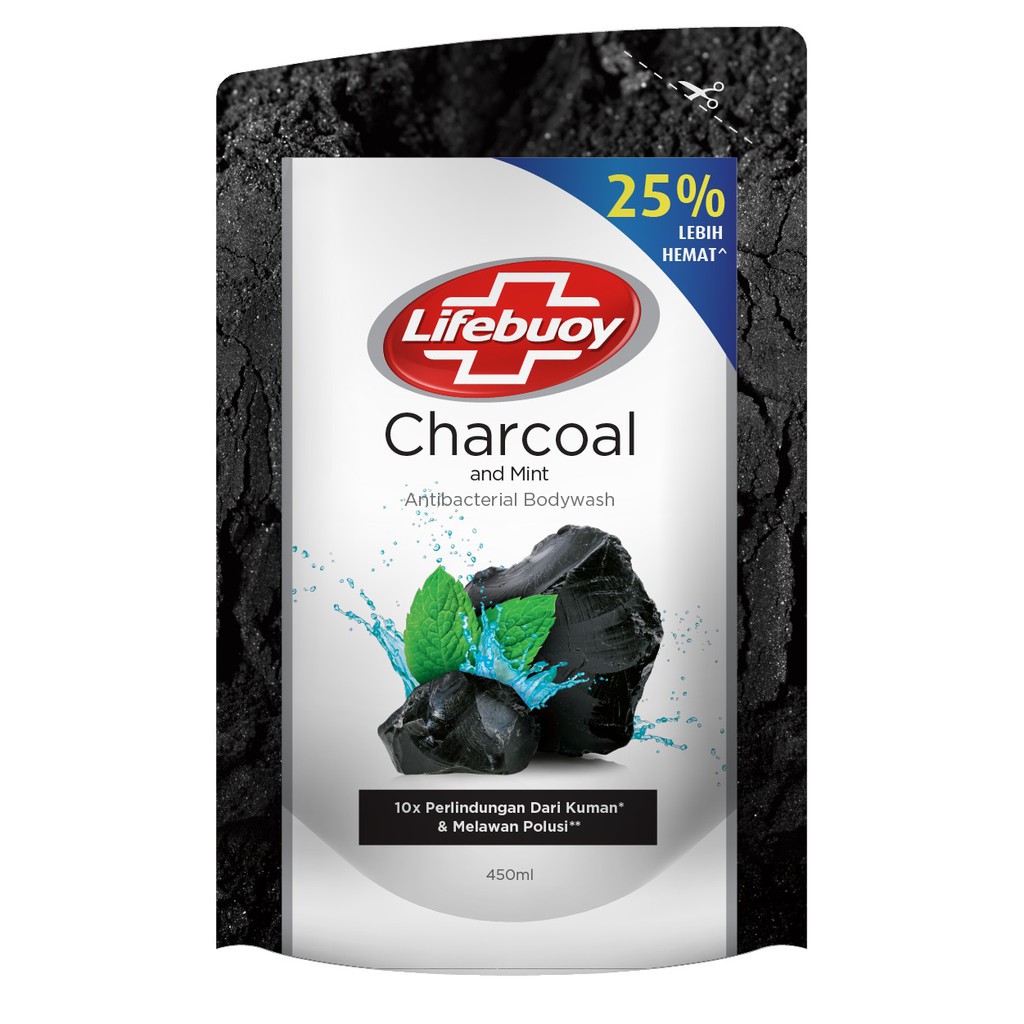 Lifebuoy Charcoal and Mint antibacterial bodywash