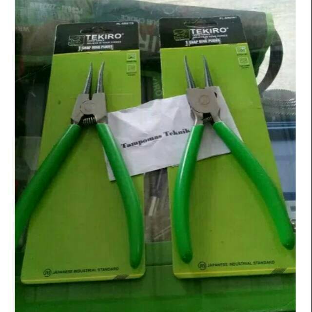 RB1 Tang Snap Ring Tekiro 7" Lurus Buka dan Tutup 2bh Tang Snapring Tekiro Set 2 bh