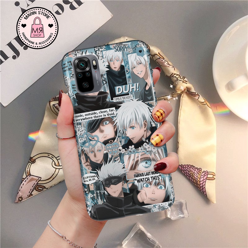 MARINSTORE FASHION CASE ANIME SOFTCASE HARDCASE FOR REDMI NOTE 10