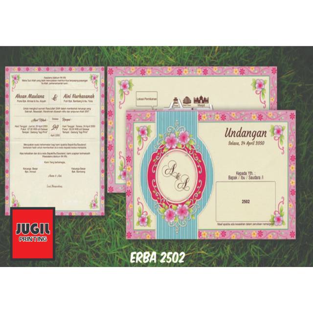 Jual UNDANGAN ERBA 2502 | Shopee Indonesia