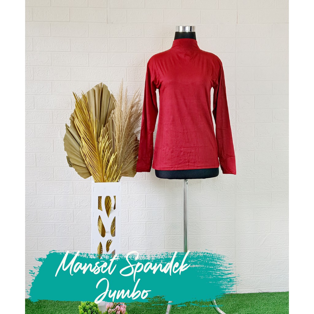 MANSET BAJU BAHAN LICIN SPANDEK JERSEY / STANDAR DAN JUMBO BISA BAYAR DI TEMPAT / COD.